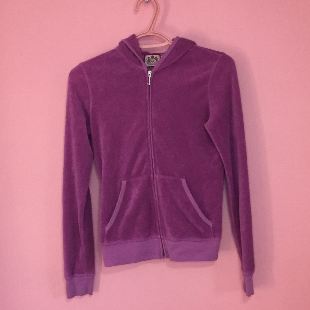 Vintage terry cloth JUICY COUTURE zip up